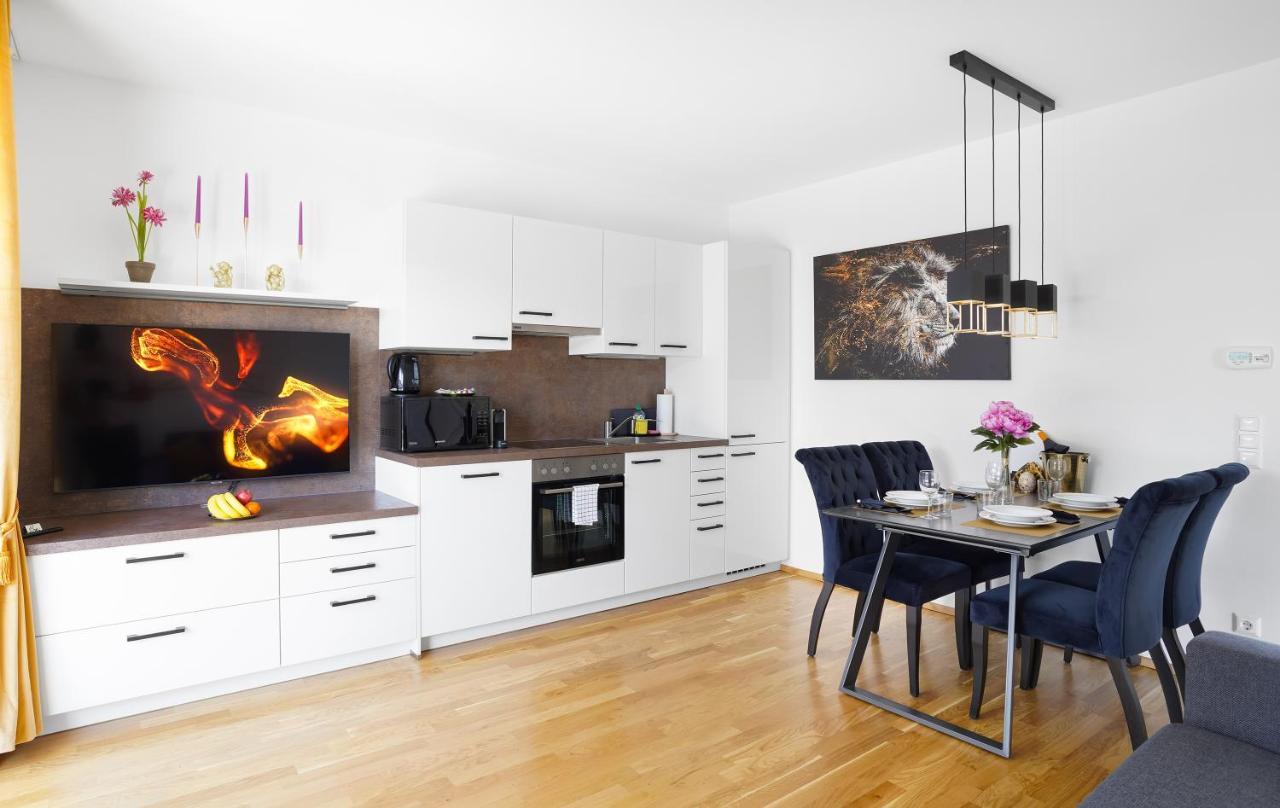 Ct-Gold Apartments - Villach Malina - Nahe Atrio Und Therme المظهر الخارجي الصورة